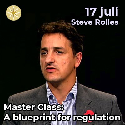 Master Class: A blueprint for regulation